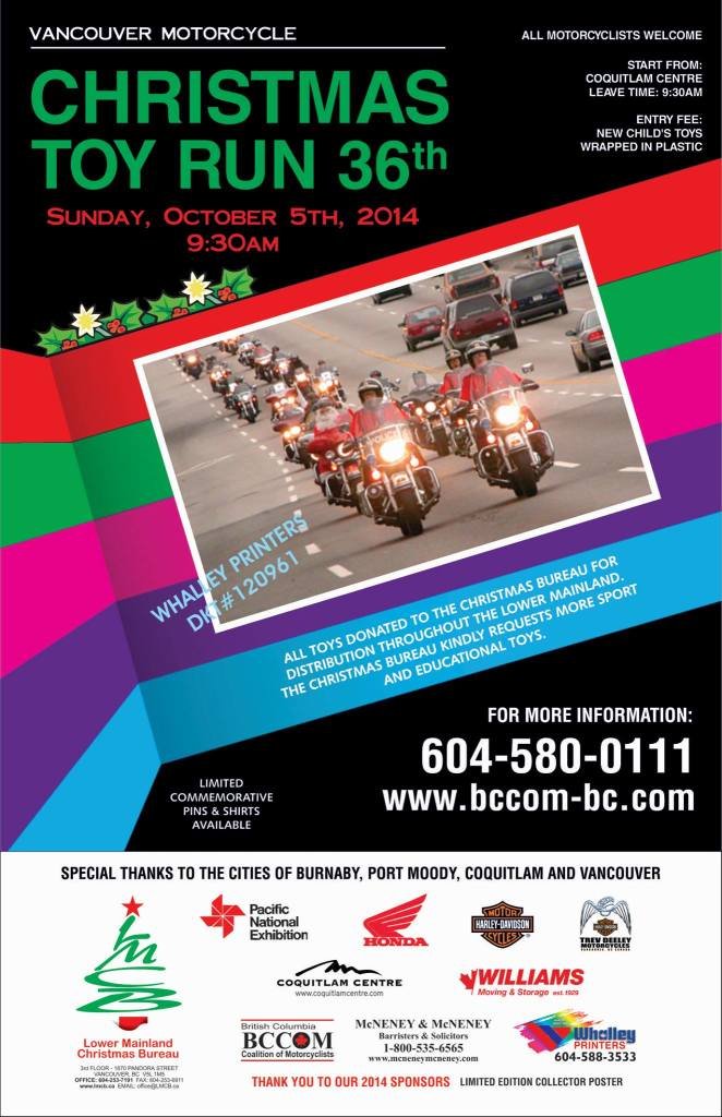 Vancouver Motorcycle Toy Run