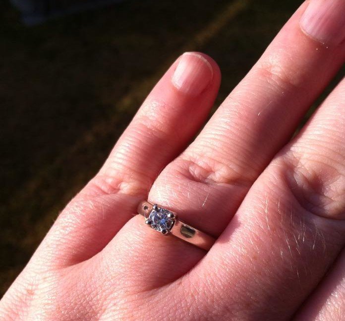 Engagement Ring - Wordless Wednesday