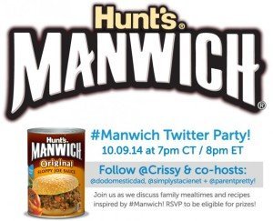 Manwich Logo Twitter Party