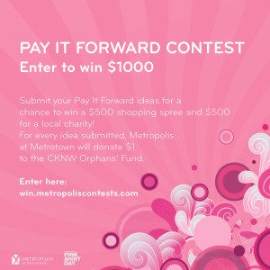 Pay it Forward contest