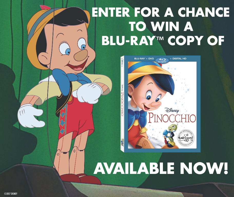 Pinocchio Giveaway 