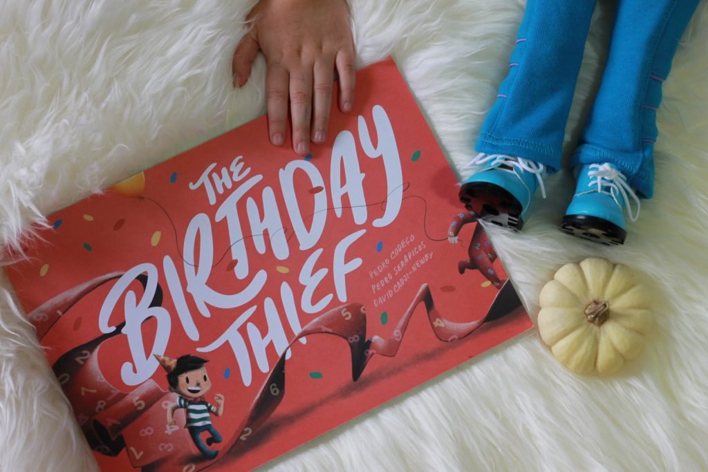 Wonderbly Birthday Thief Flat Lay