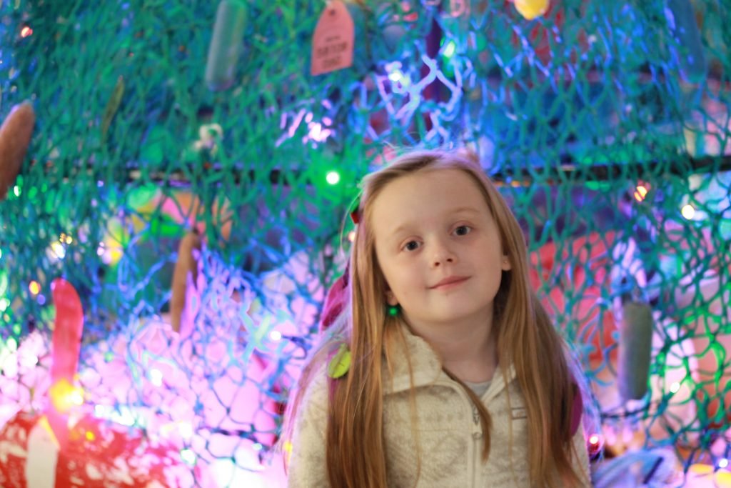 Vancouver Aquarium Marine Debris Christmas Tree 