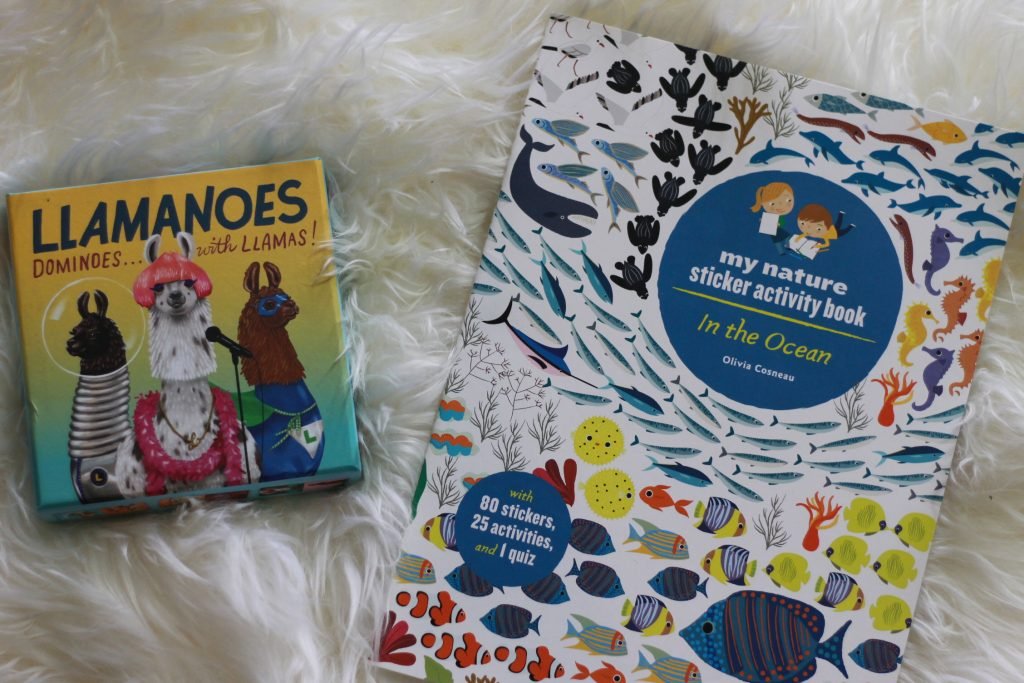 Llamanoes My nature Sticker Activity Book Raincoast Books