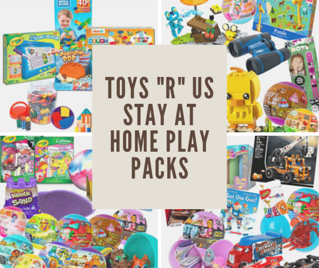 Toys"R"Us Stay At Home Play Pack Collage