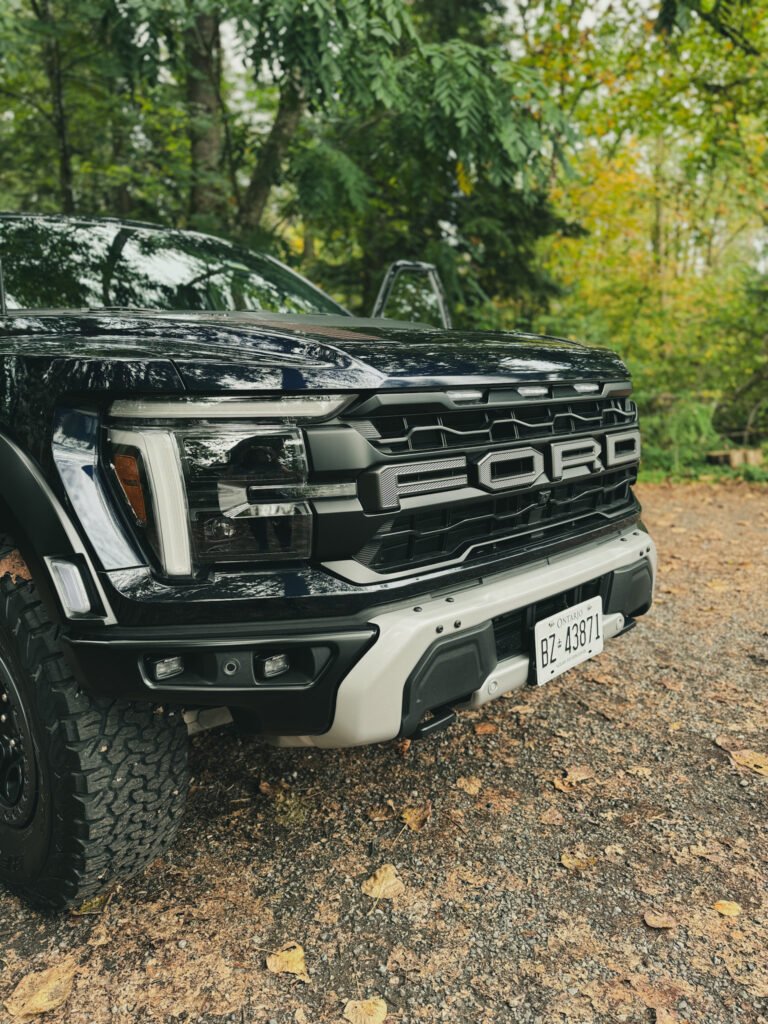 Ford F-150 Raptor Grill up close